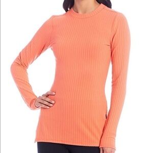 Free People Movement Blissed Out Activewear Ribbed Long Sleeve Top SZ XS